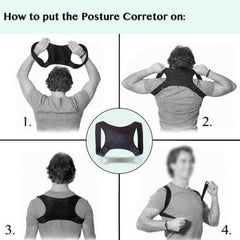 Nouvelle Colonne Vertébrale Posture Correcteur