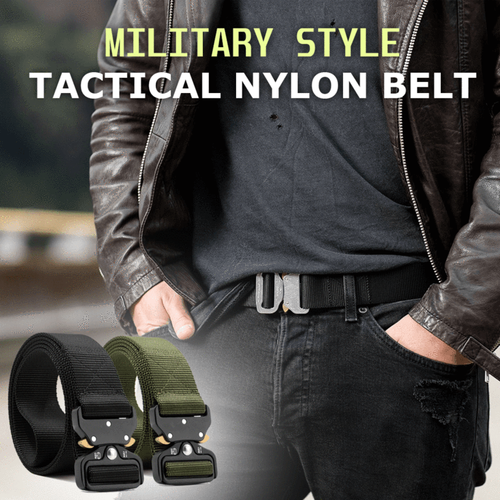 Ceinture tactique en nylon de style militaire en vente