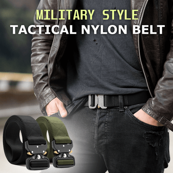 Ceinture tactique en nylon de style militaire en vente