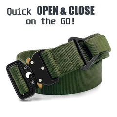Ceinture tactique en nylon de style militaire en vente