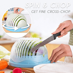 Spin & Slice All-In-One Salad Bowl