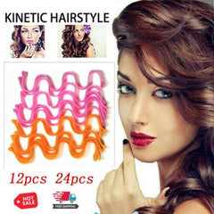 bigoudi de cheveux facile (24PCS)