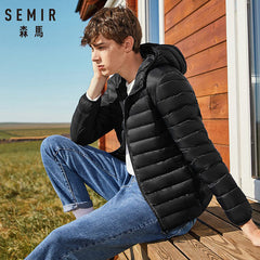 SEMIR marque hommes doudoune décontracté veste d'hiver