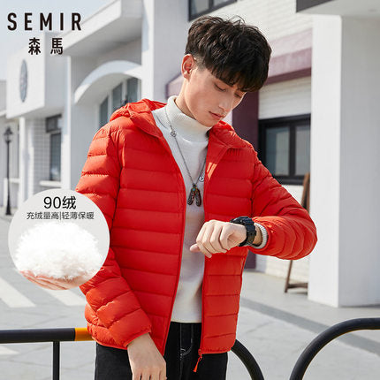 SEMIR marque hommes doudoune décontracté veste d'hiver