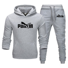 Vêtements décontracté À Capuche Costume Veste + Pantalon Chaud Hiver Sweat