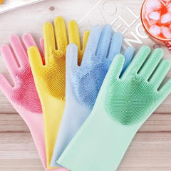 Silicone Scrub Gloves