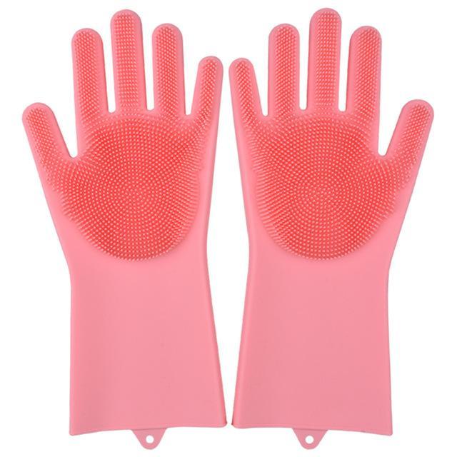 Silicone Scrub Gloves